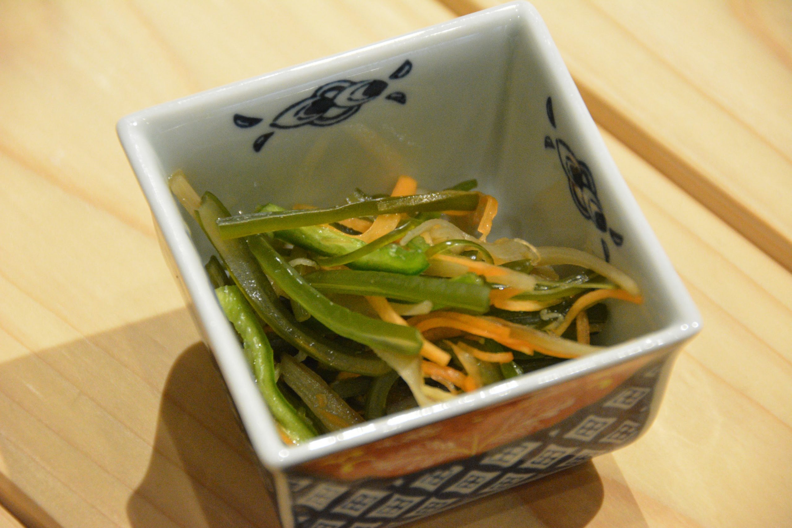 塩蔵茎わかめでもう一品『茎わかめの和え物』